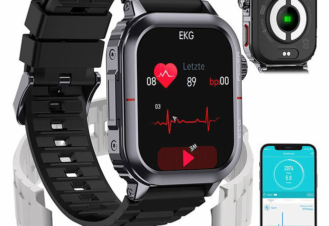 newgen medicals Fitness-Smartwatch SW-490