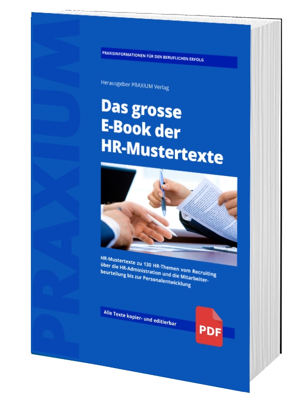 Das E-Book der HR-Mustertexte für eine sprachsichere Kommunikation