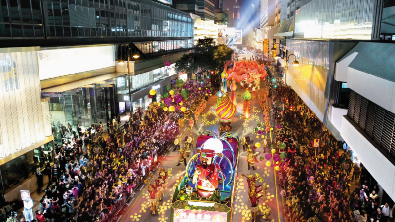 Chinesisches Neujahr in Hongkong