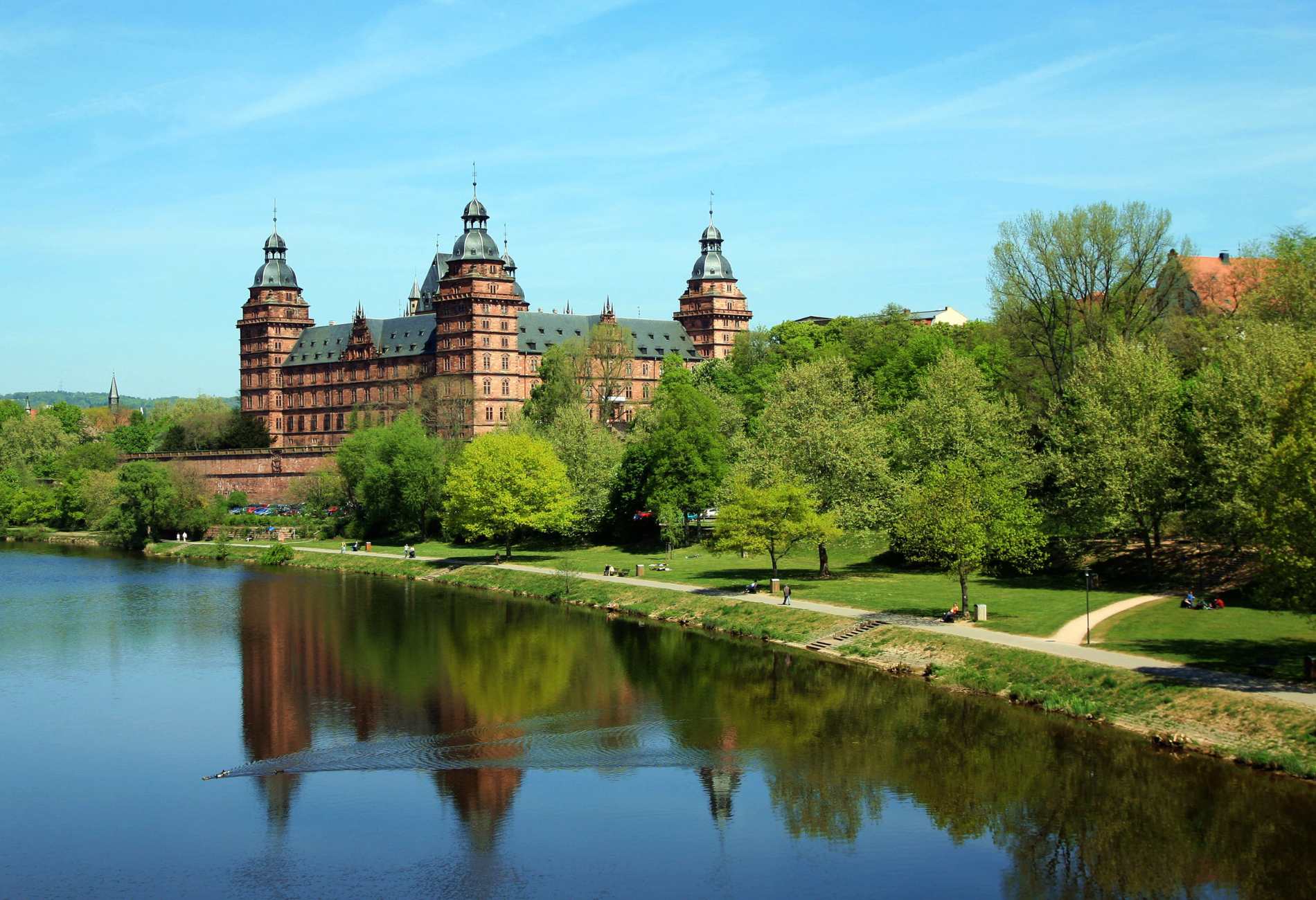 Ablelom Miltenberg besucht die Stadt Aschaffenburg