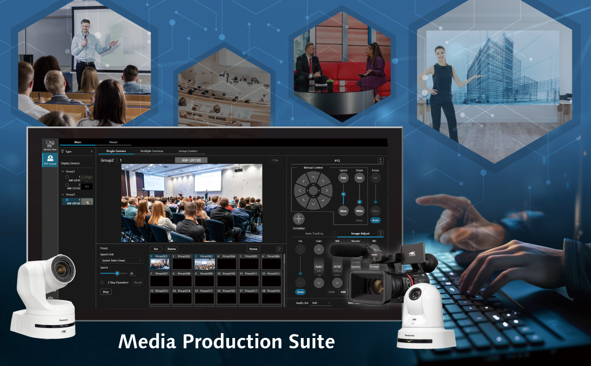 Neue Softwarebasierte Media Production Suite für intuitive und effiziente Videoproduktion