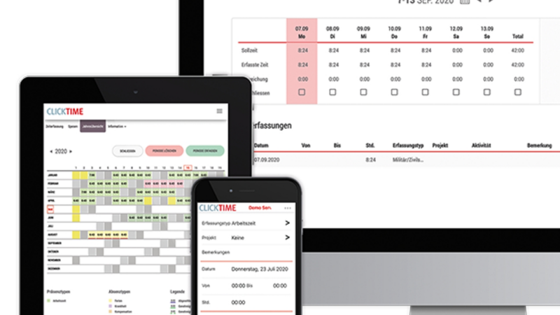 Flexible Arbeitszeiterfassung: ClickTime jetzt auch in Deutschland und Österreich