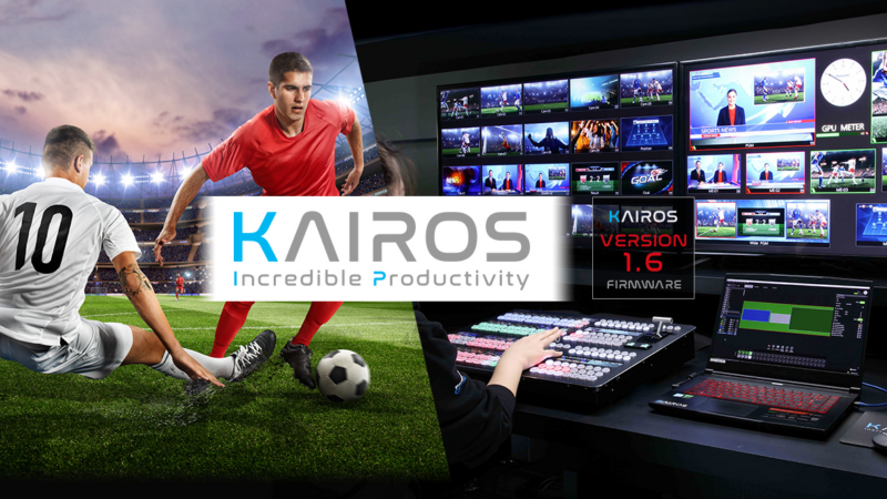 ISE 2024: Panasonic kündigt Weiterentwicklung für die IT/IP-Live-Produktionsplattform KAIROS an