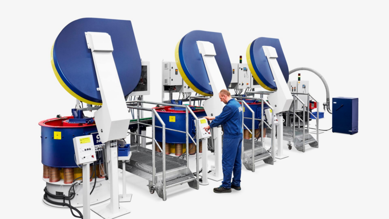 Oberflächen schonend bearbeiten mit der Gleitschleiftechnik