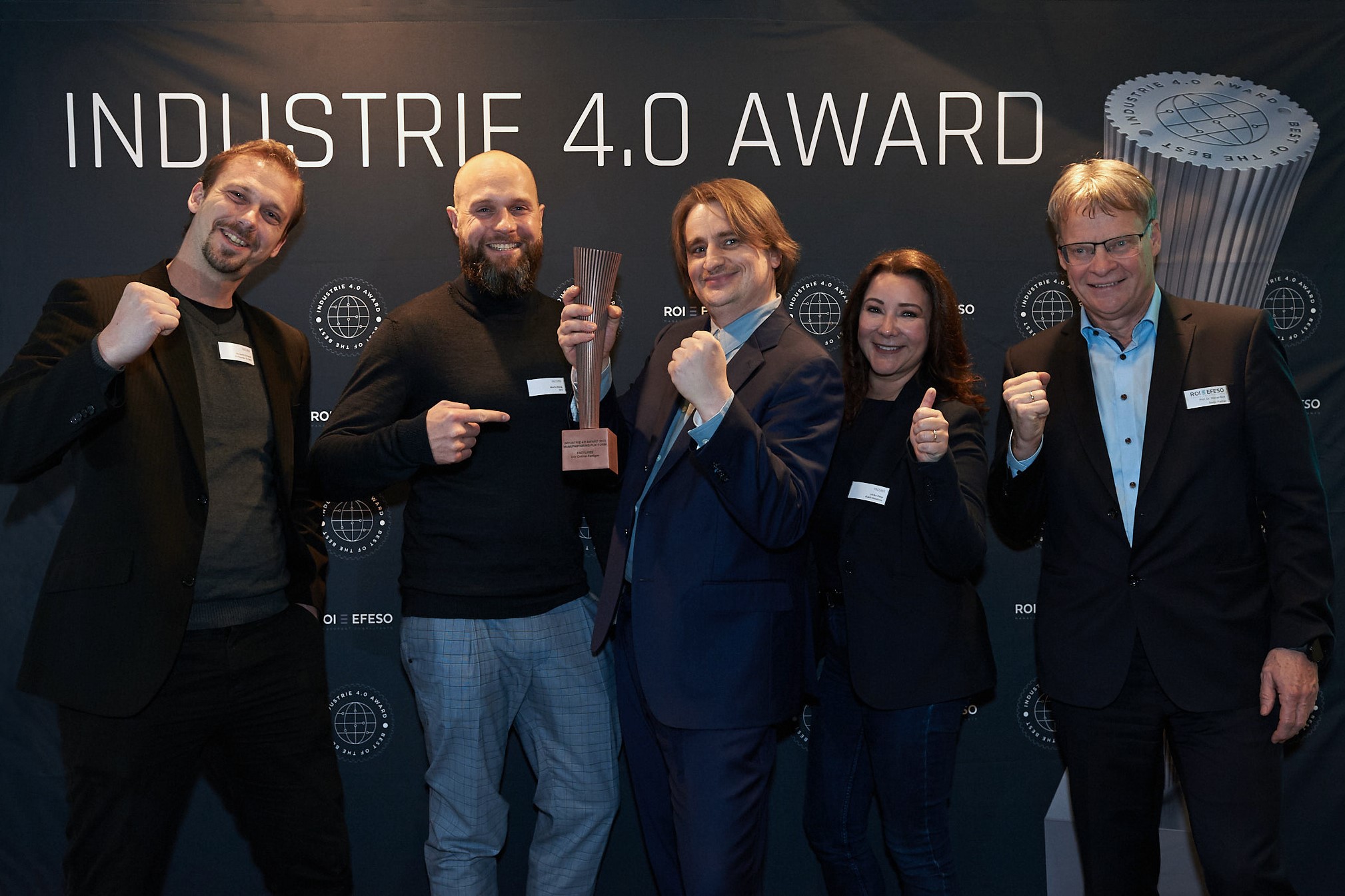 Ausgezeichnet: FACTUREE gewinnt INDUSTRIE 4.0 AWARD für innovatives Beschaffungsmodell