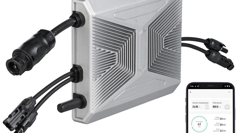 revolt WLAN-Mikroinverter für Solarmodule SMI-800