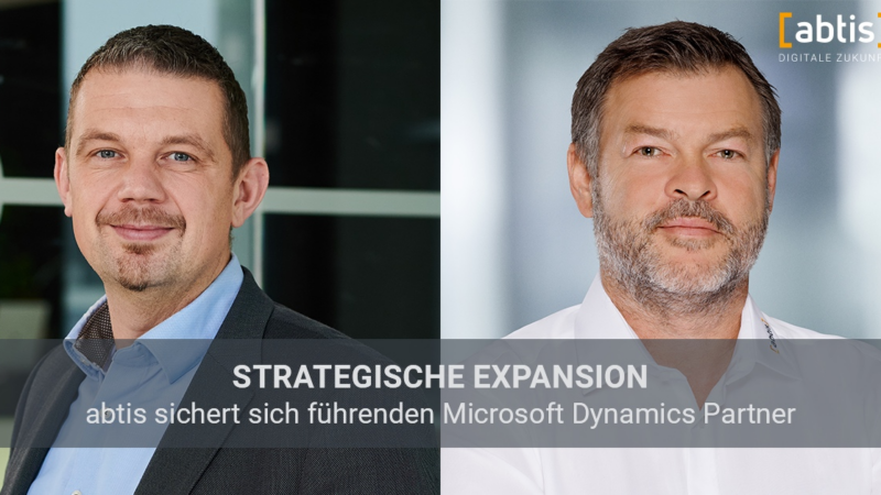 Strategische Expansion: abtis sichert sich führenden Microsoft Dynamics Partner