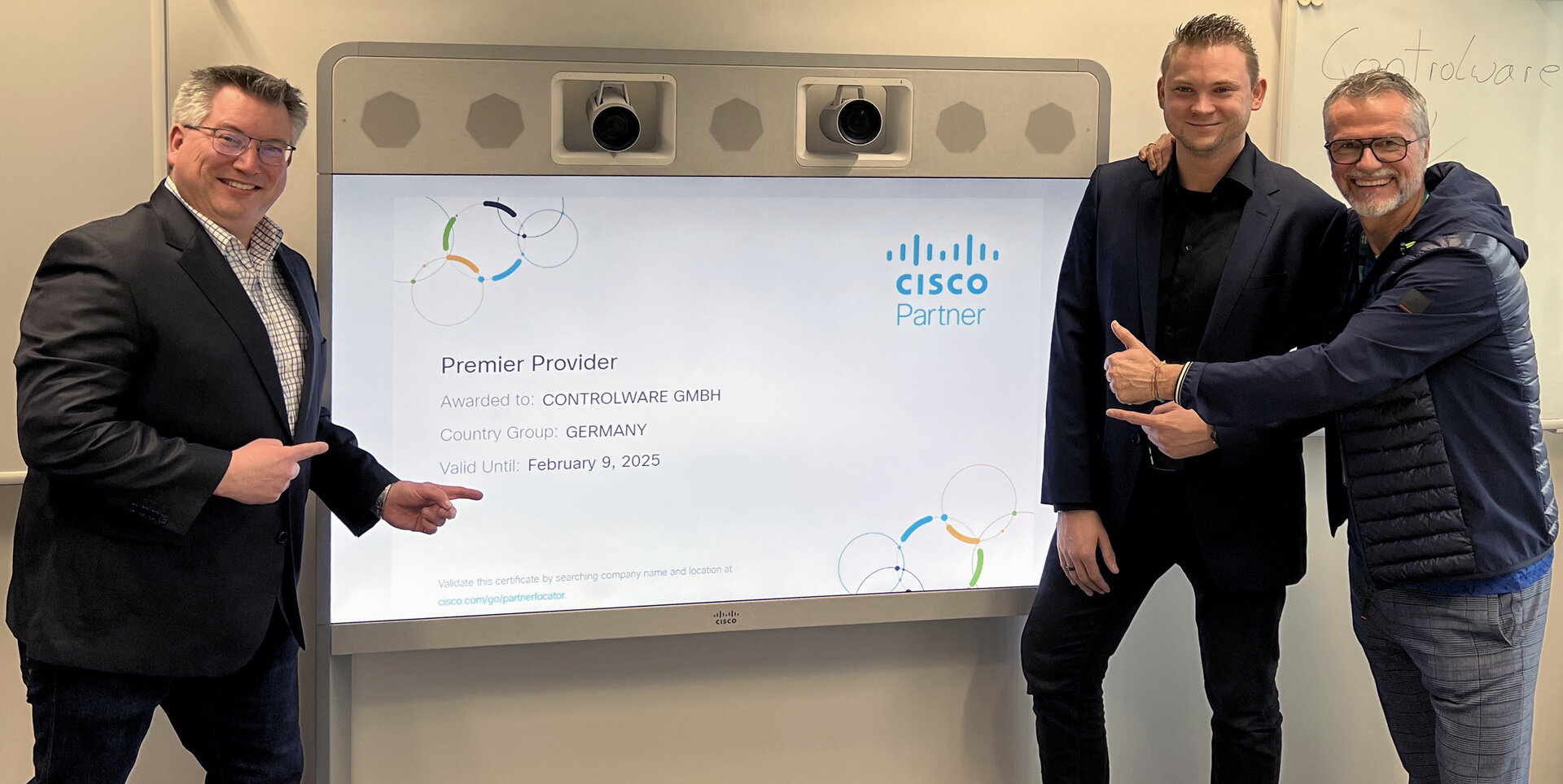 Controlware ist „Cisco Premier Provider für Managed Services“