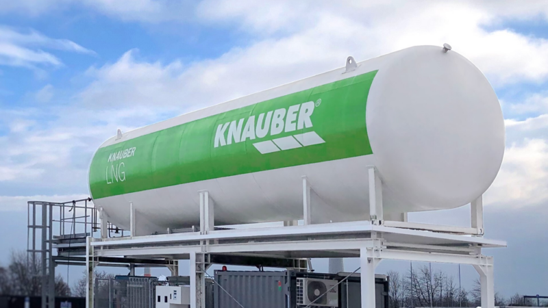 Knauber eröffnet LNG-Tankstelle in Wörrstadt