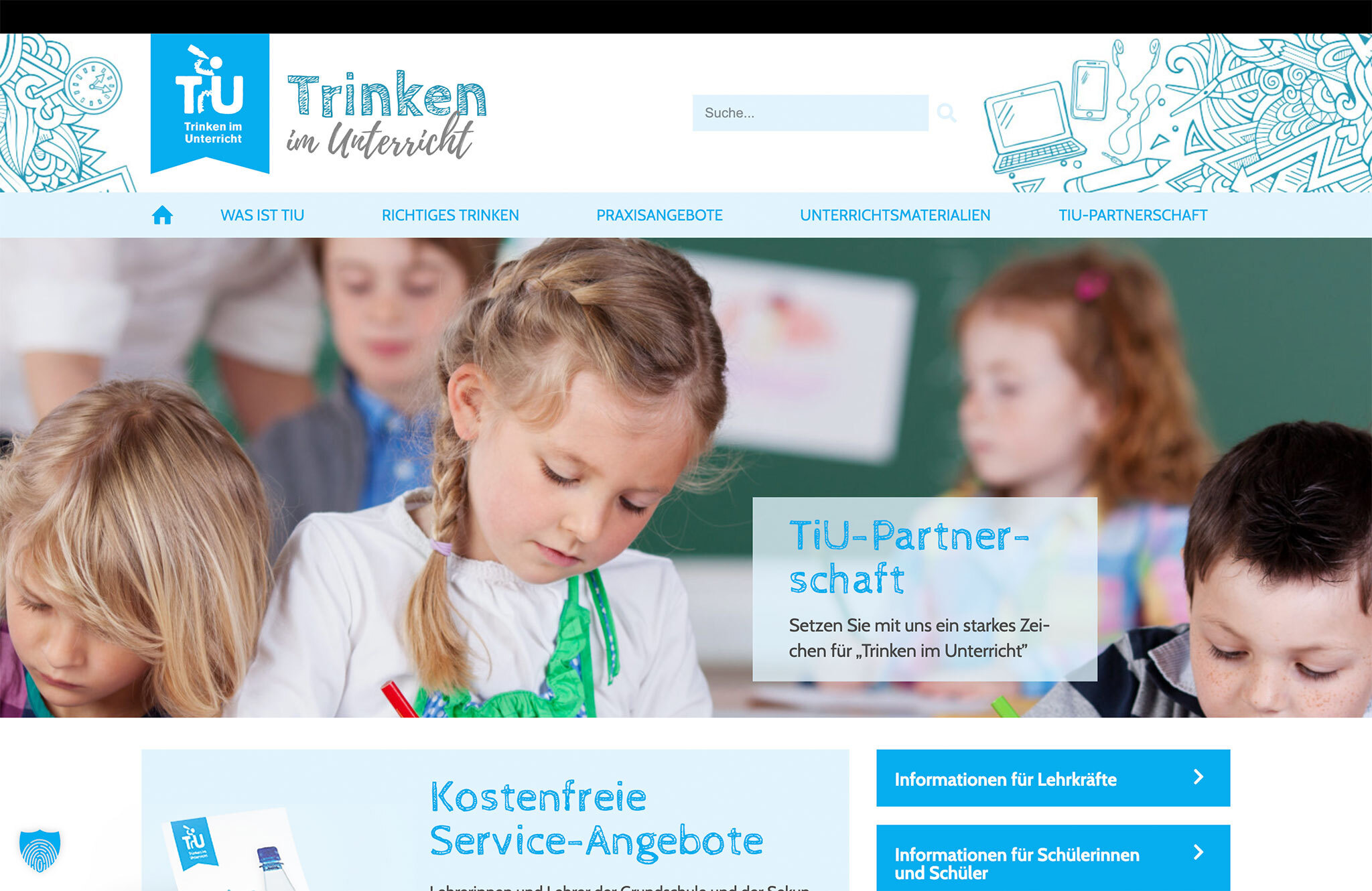 20 Jahre Initiative „Trinken im Unterricht“