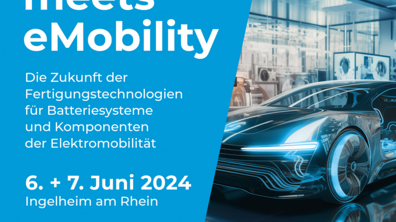 Zweiter Fachkongress „Robotics meets eMobility“