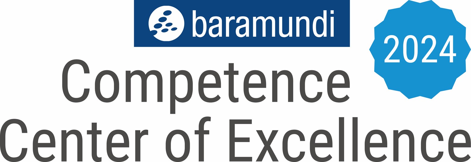 „Competence Center of Excellence 2024“ von baramundi