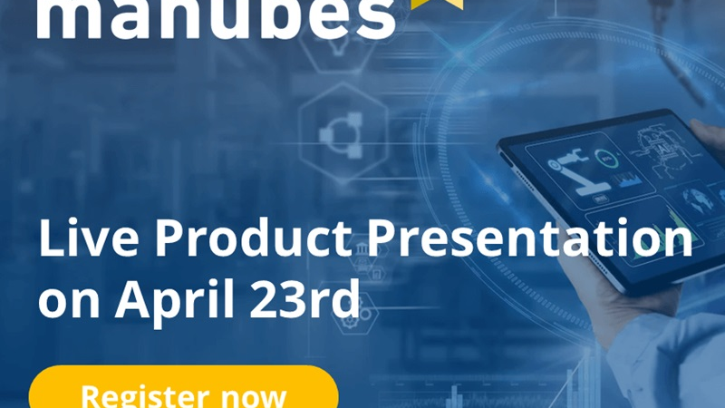 manubes Live Product Presentation on April 23rd