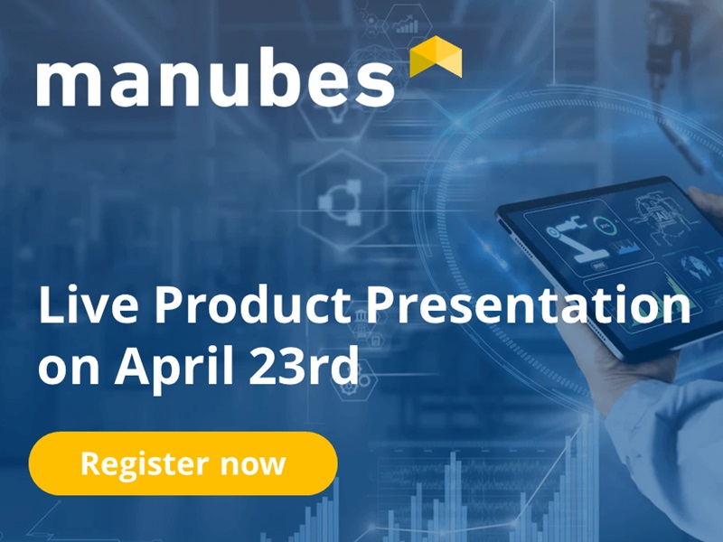 manubes Live Product Presentation on April 23rd