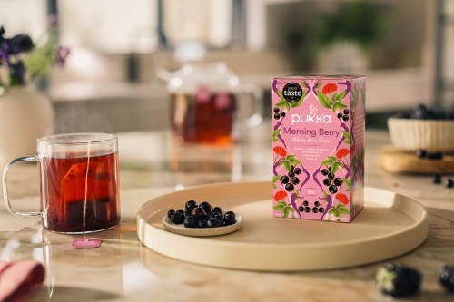 Pukkas neue Bio-Teekreation „Morning Berry“: Die neue koffeinfreie Alternative für jeden Morgen