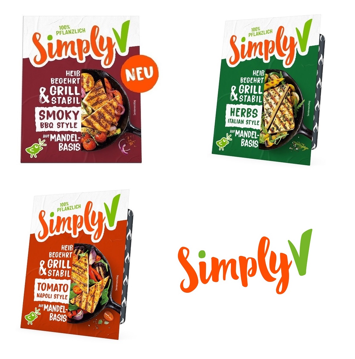 Simply V Grill & Pfanne befeuert den Sommer – Neue Sorte, neue Verpackung