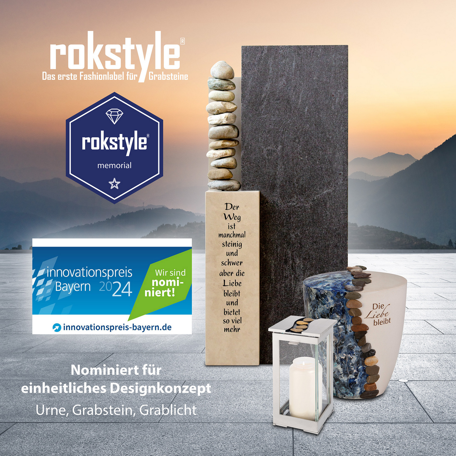 Rokstyle Memorial nominiert für Innovationspreis Bayern 2024