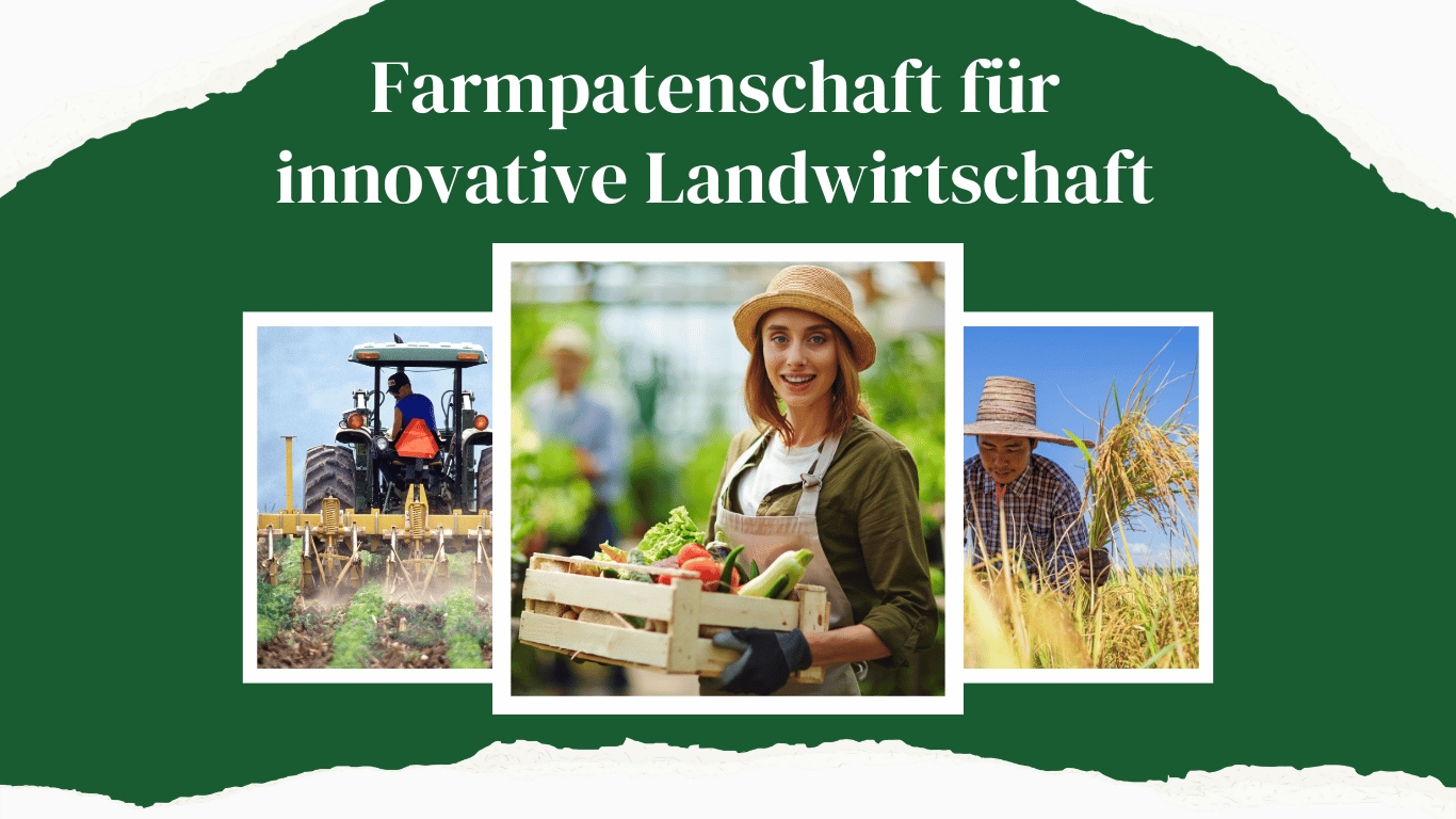 Grün gedacht, Gold gewonnen: Farmpatenschaft für innovative Landwirtschaft