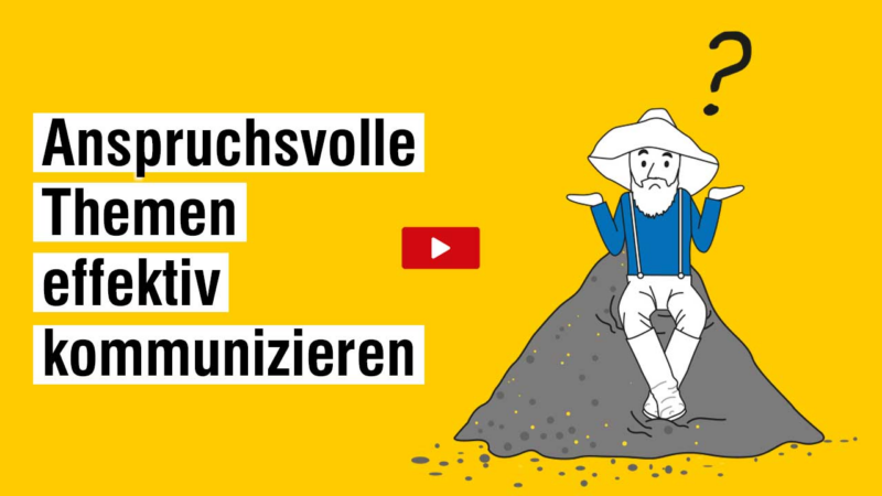 Scribble Video aus Hamburg: Komplexe Themen in weniger als 3 Minuten klar präsentieren durch Komplexitätsreduktion