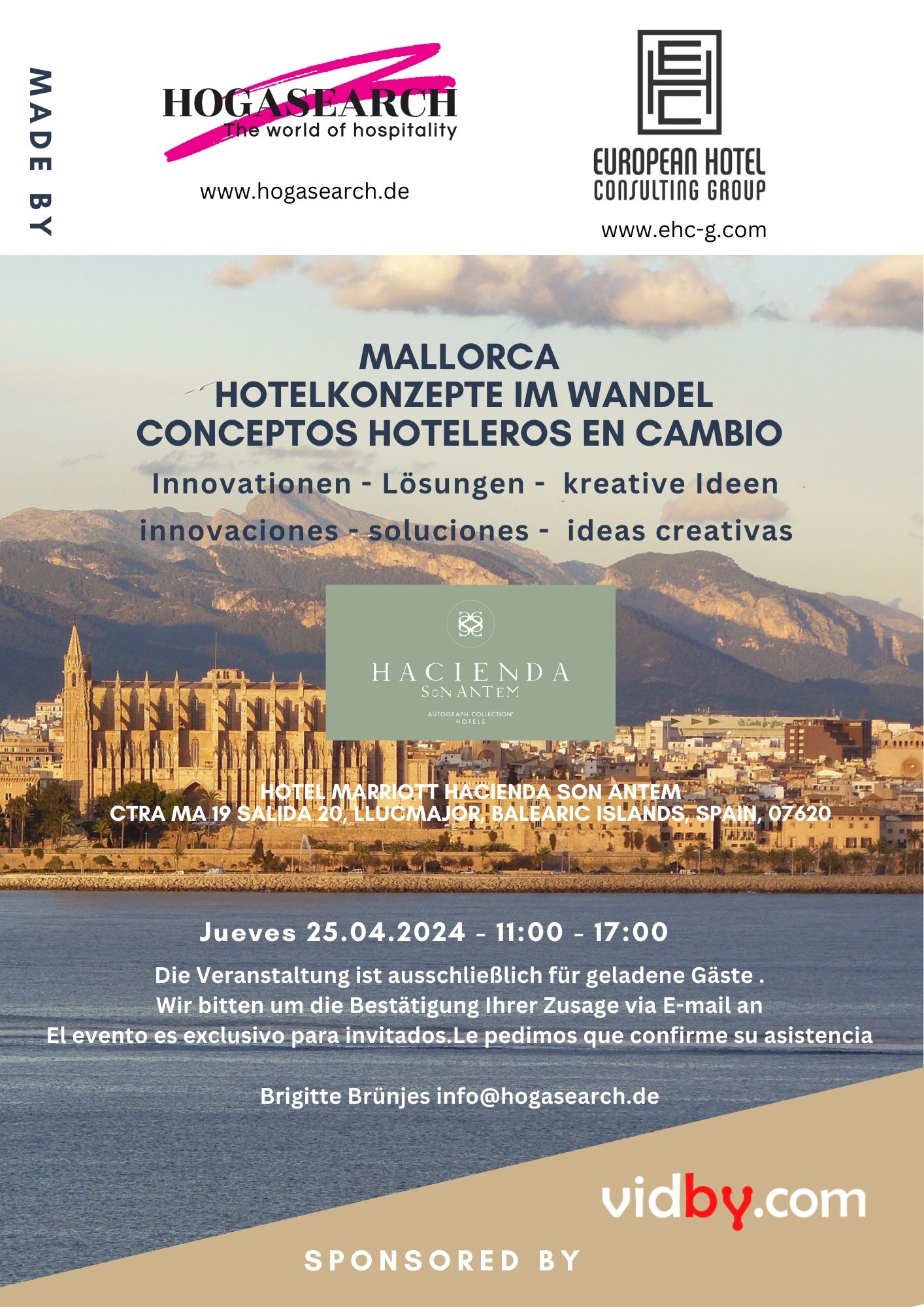 Einladung zum Event „MALLORCA – HOTELKONZEPTE IM WANDEL“