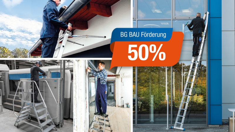 Jetzt BG BAU Förderung für KRAUSE-Produkte sichern!