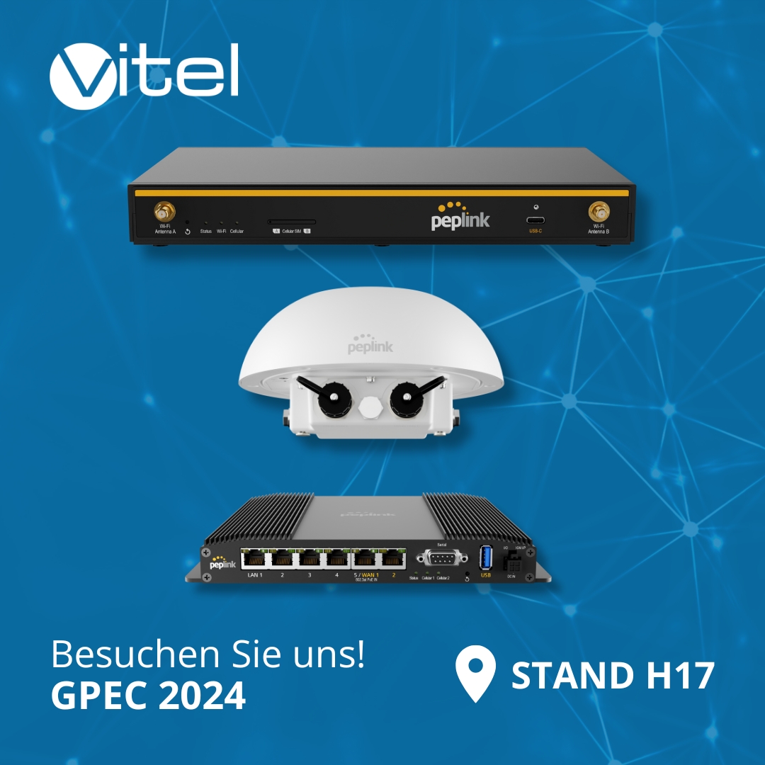 GPEC 2024: Vitel GmbH präsentiert Netzwerklösungen auf der internationalen Fachmesse für Sicherheit