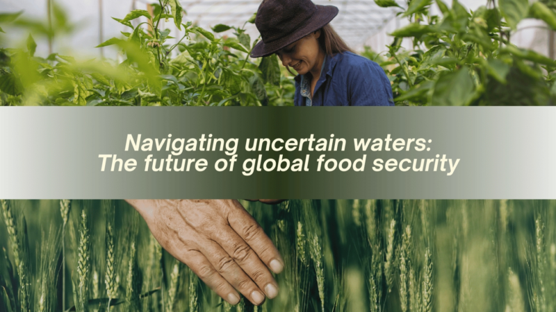 Navigating uncertain waters: the future of global food security