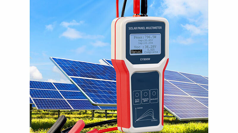 revolt Digitales Solarpanel-Multimeter, bis 800 Watt bzw. 1600 Watt