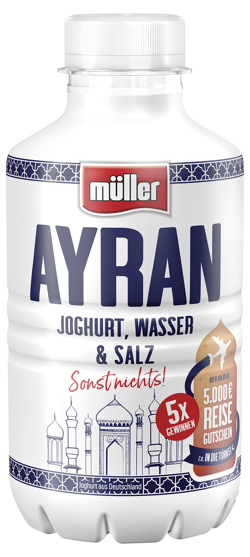 Mit jedem Schluck Ayran dem Urlaub ein Stück näher!