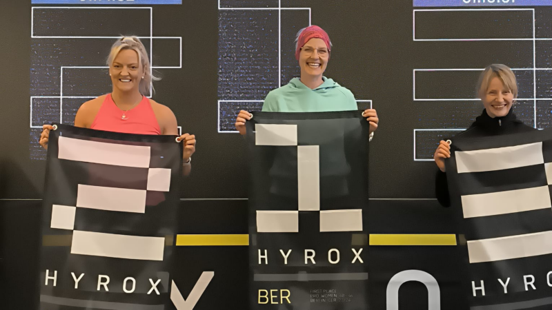 Nadine Eszterle triumphiert beim HYROX Pro Women BERLIN