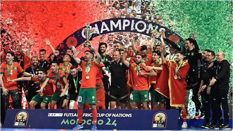 Marokko gewinnt die Futsal-CAN 2024