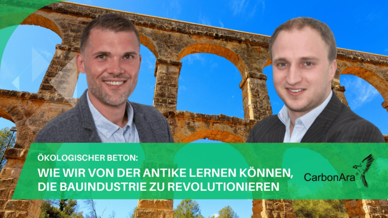 Ökologischer Beton: Wie wir von der Antike lernen können, die Bauindustrie zu revolutionieren