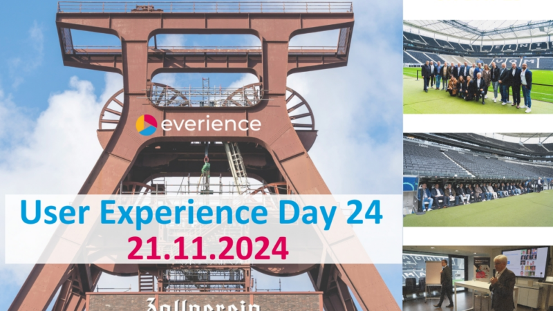 Everience User Experience Day 2024 in Essen, Zeche Zollverein