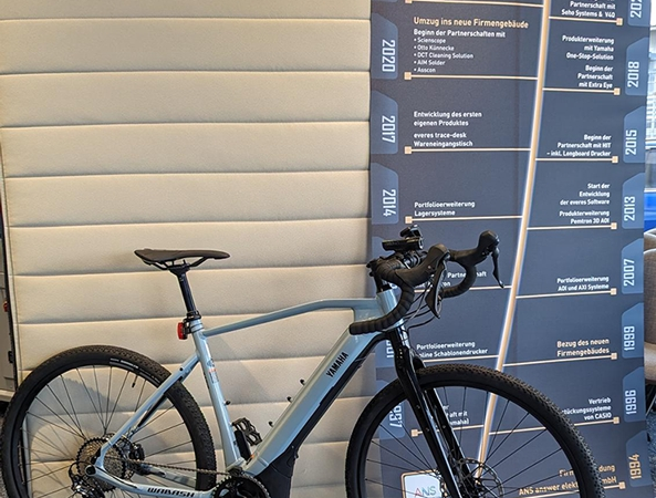 ANS answer elektronik GmbH präsentiert auf der Messe SMTconnect modernste Fertigungslösungen und verlost ein E-Bike