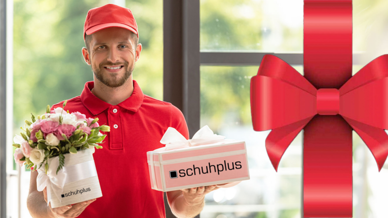 schuhplus-Gutscheine: Große Freude für große Schuhe verschenken