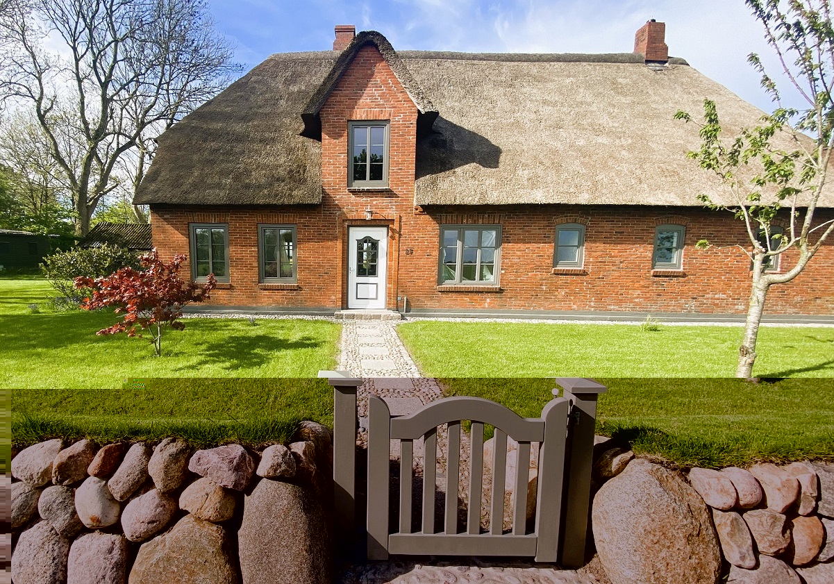 Reetdachhaus direkt vor Sylt zu verkaufen