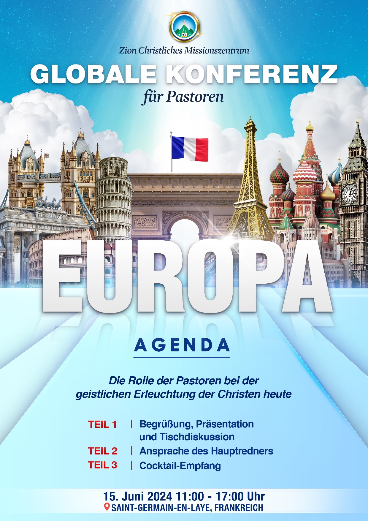 Europäische Pastoren-Konferenz in Paris: Licht und Einheit für das Christentum