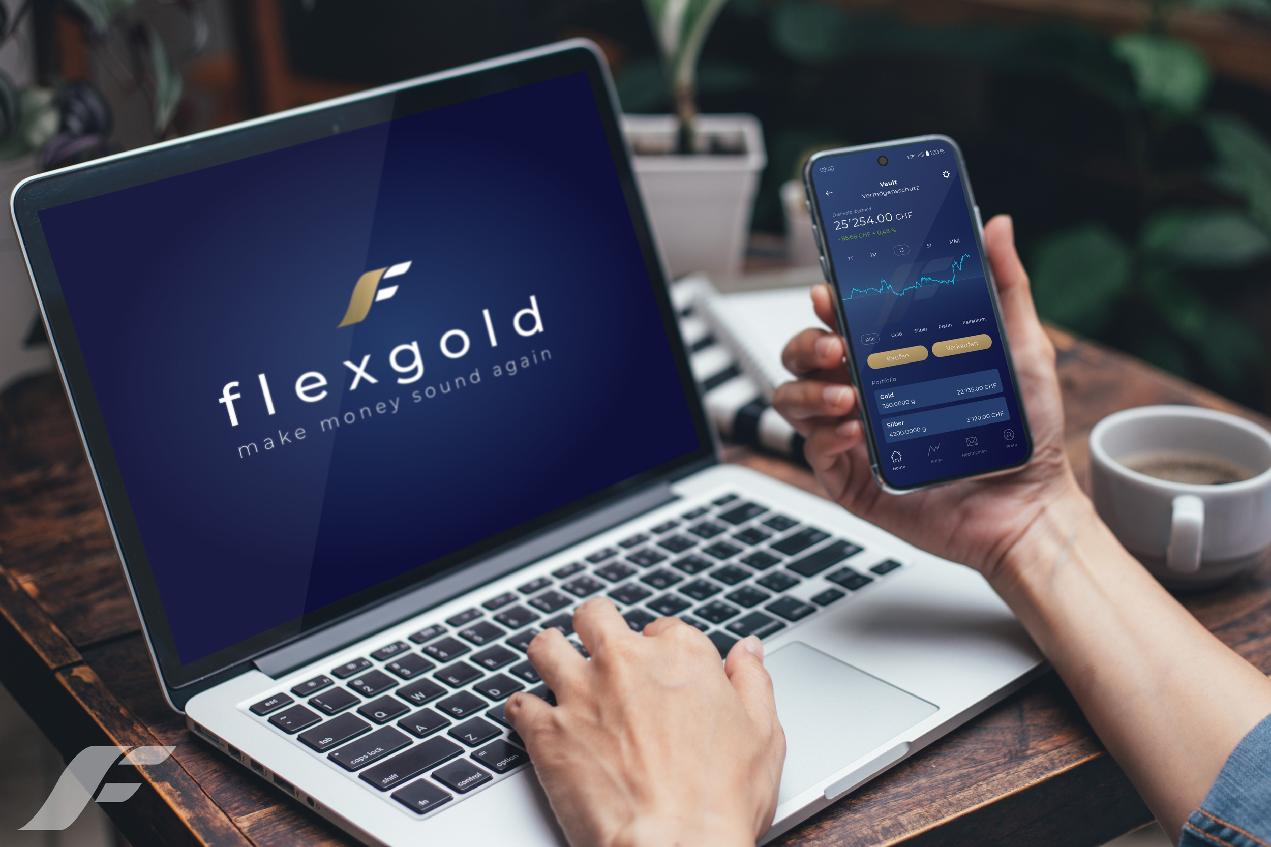 Smart in Edelmetalle investieren: Das neue Business-Modul der flexgold-App unterstützt Finanzberater im Management