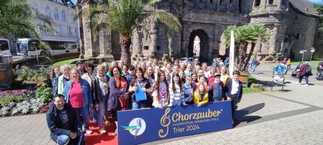Chorzauber-Festival verwandelt Trier in eine singende Metropole