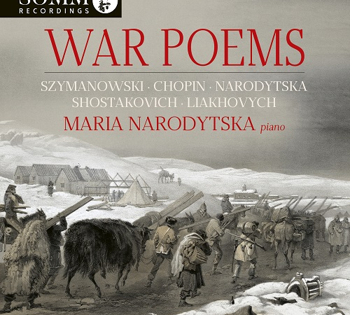 Maria Narodytska veröffentlicht CD „War Poems“ für Klavier
