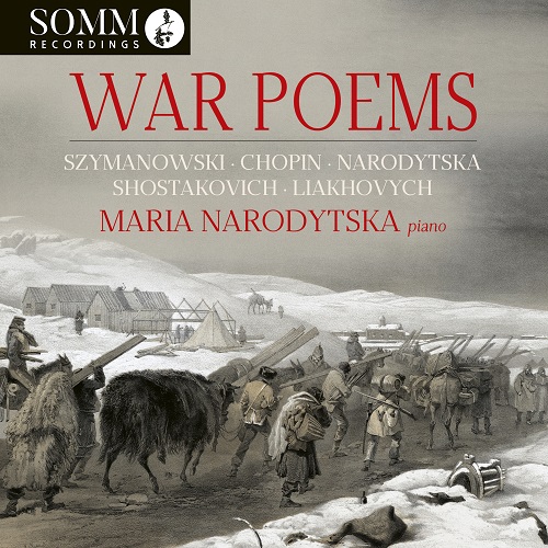 Maria Narodytska veröffentlicht CD „War Poems“ für Klavier