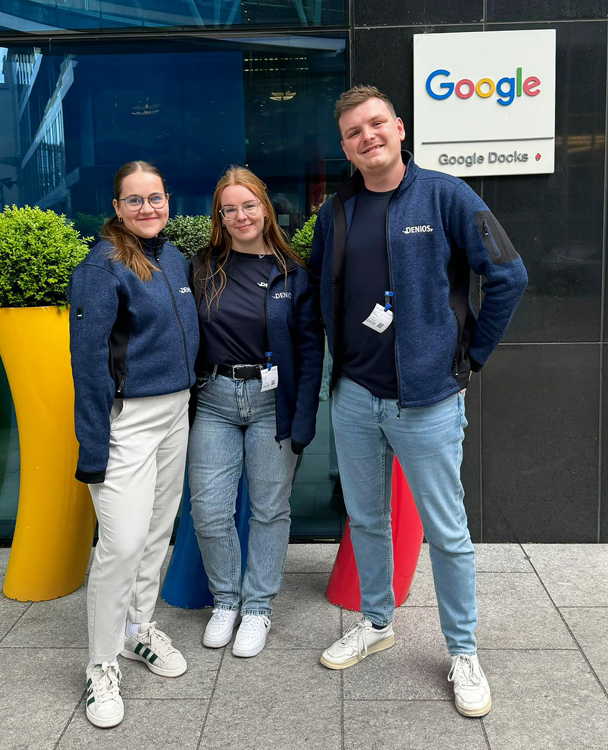 DENIOS zu Besuch bei Google in Dublin