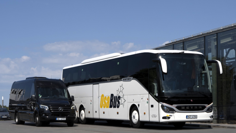 OsaBus wird Setra Busvermietungen in Frankfurt anbieten