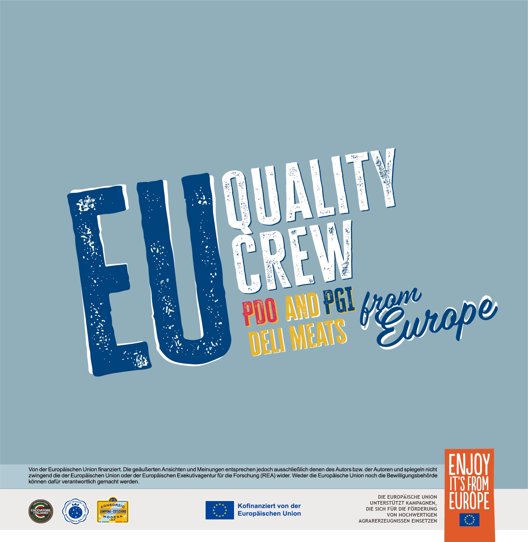 DEUTSCHLAND LIEBT DIE WURSTWAREN DER „EU QUALITY CREW“