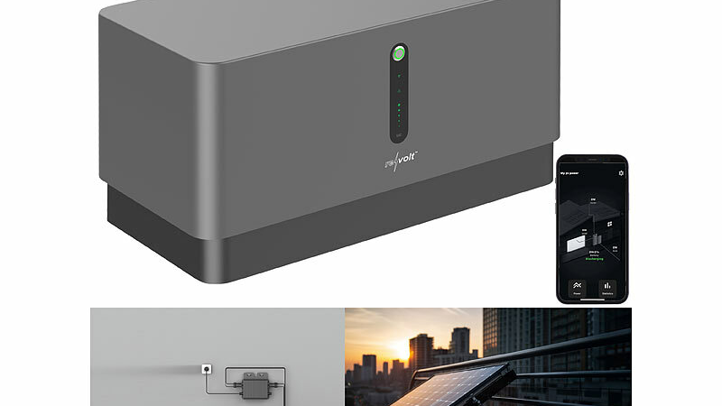 revolt Universal-Plug-&-Play-Akkuspeicher LIT-1030