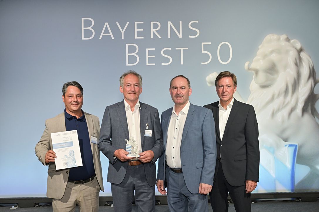 NewTec mit dem Preis „BAYERNS BEST 50“ ausgezeichnet