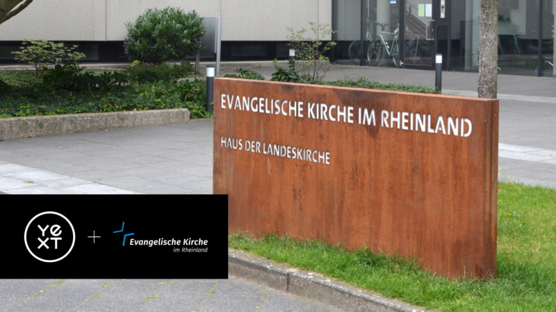 Evangelische Kirche im Rheinland stärkt Online-Interaktion mit Yext