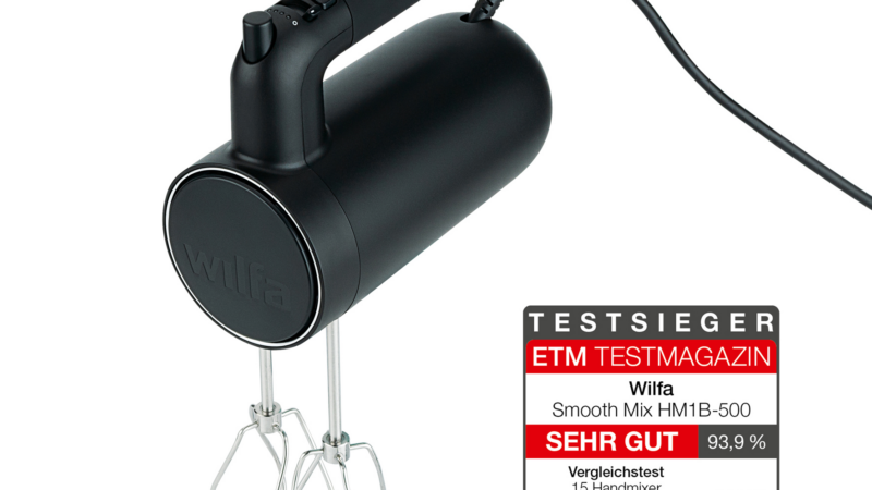 Wilfa Handmixer Smooth Mix Testsieger im ETM Testmagazin