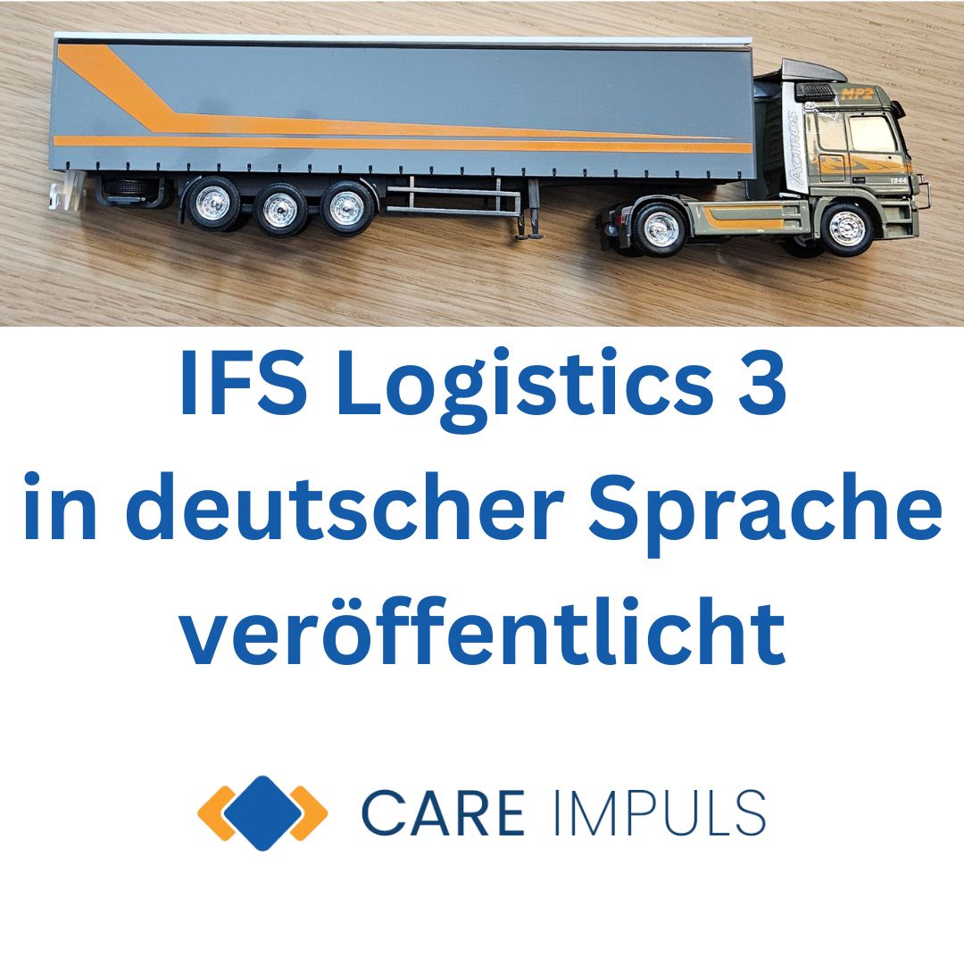 Deutsche Version IFS Logistics 3 veröffentlicht