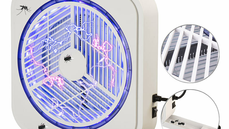 Lunartec UV-Insektenvernichter IV-650 zur Wandmontage